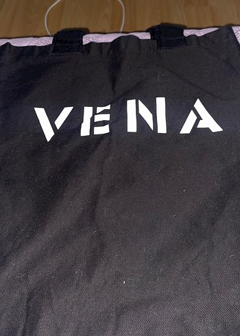 vena Baskılı Siyah Kadın Çanta - Görsel 3