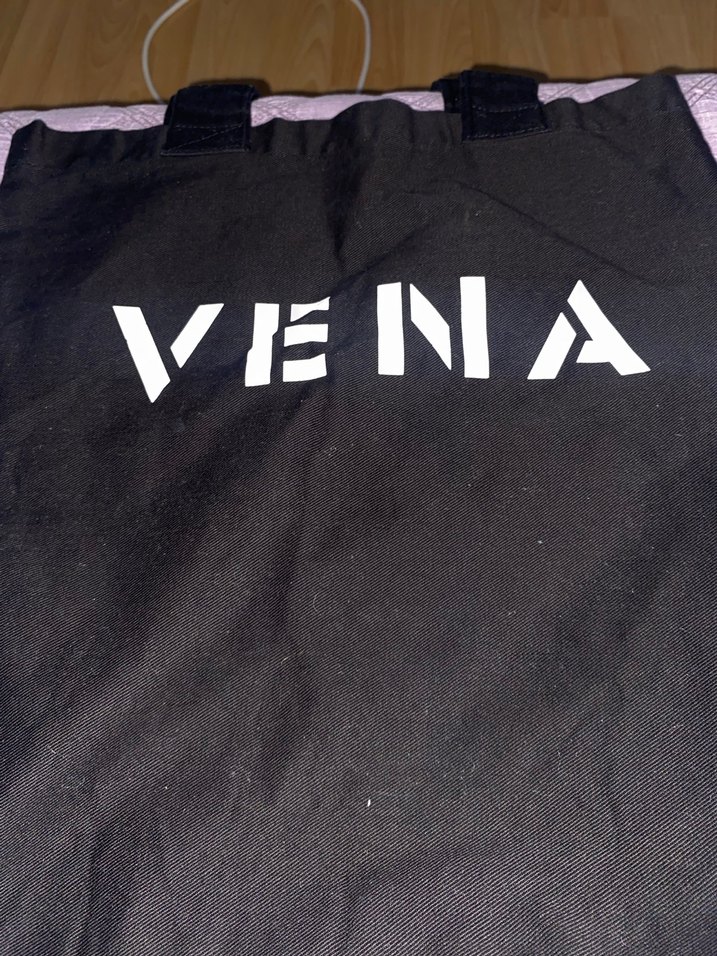 vena Baskılı Siyah Kadın Çanta - Görsel 3