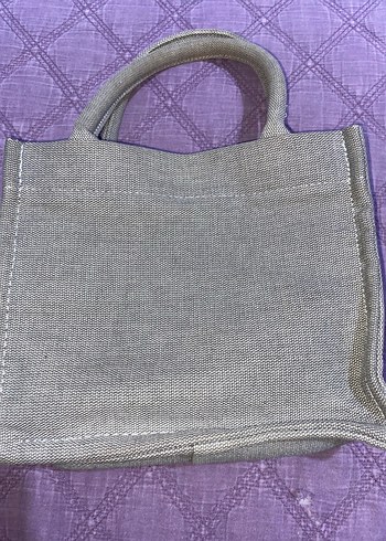 Gri Kadın Çanta (mavi) - Görsel 3