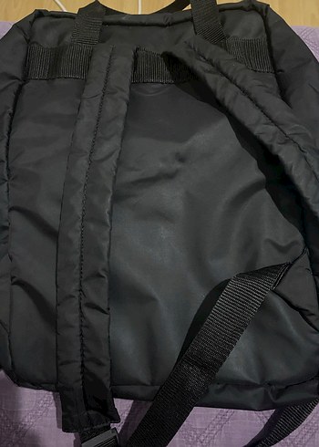 Siyah Kadın Sırt Çantası, Tokalı, Günlük - Görsel 2