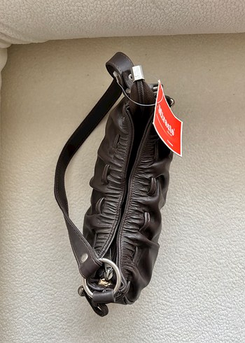 Miracle Kadın Deri Kahverengi Omuz Çantası - Görsel 3