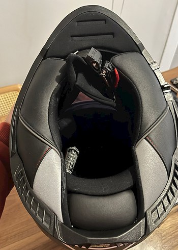 (SIFIR) LS2 Storm-II Dodger Siyah Motosiklet Kaskı - Görsel 4