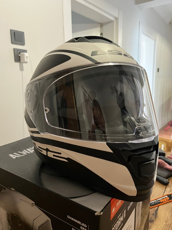 (SIFIR) LS2 Storm-II Dodger Siyah Motosiklet Kaskı - Görsel 5