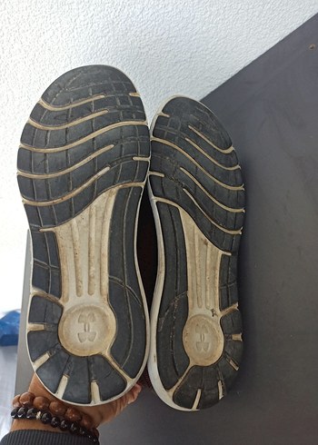 Koyu Kırmızı Erkek Spor Ayakkabı Velcro - Görsel 8