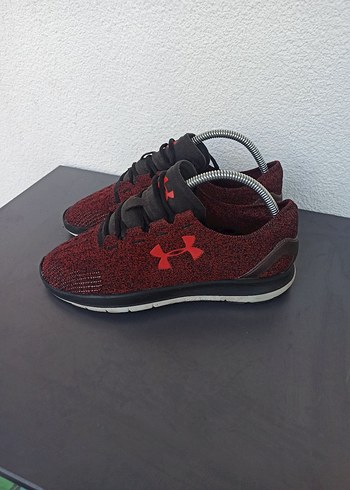 Koyu Kırmızı Erkek Spor Ayakkabı Velcro - Görsel 3