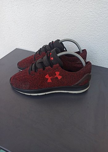 Koyu Kırmızı Erkek Spor Ayakkabı Velcro - Görsel 4