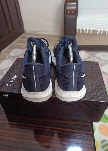 Lacivert Bağcıklı Erkek Spor Ayakkabı 46 numara - Görsel 4