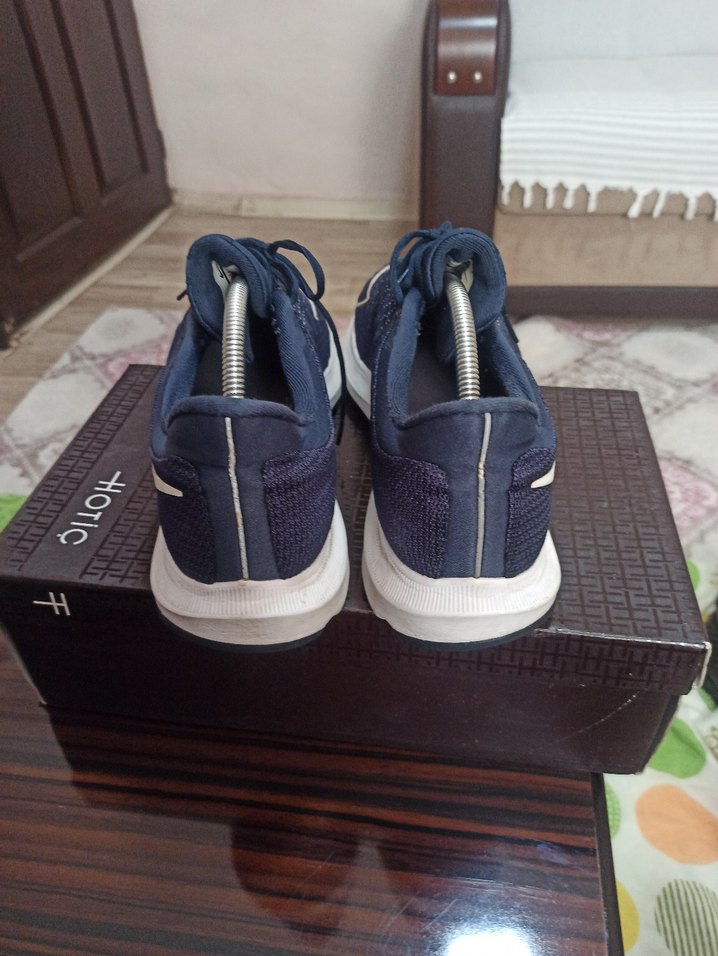 Lacivert Bağcıklı Erkek Spor Ayakkabı 46 numara - Görsel 4