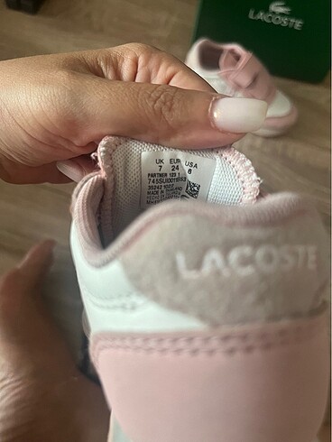 24 Beden Lacoste Ayakkabı