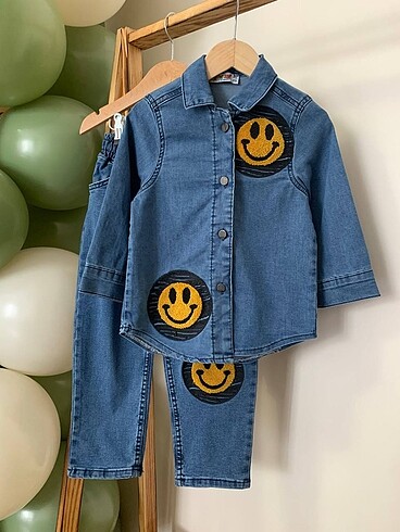 24-36 Ay Beden Smile Kot Takım