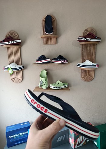 40 Beden Crocs Kadın Terlik Siyah Renkli
