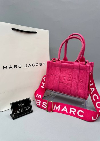 Marc Jacobs Pembe Deri Kadın Omuz Çantası