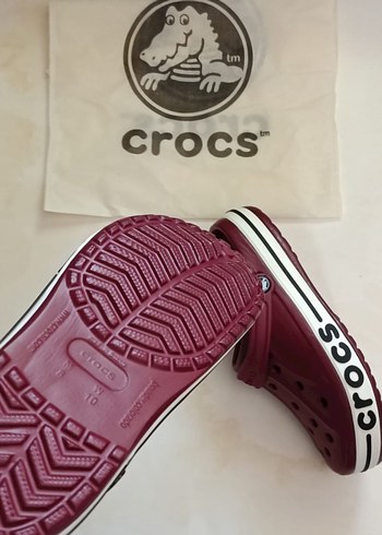 43 Beden Crocs Bordo Erkek Terlik
