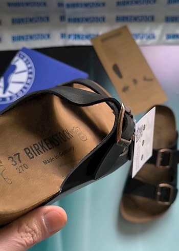 36 Beden Birkenstock Siyah Tokalı Terlik