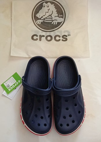 Crocs Erkek Mavi Kaydırmaz Terlik