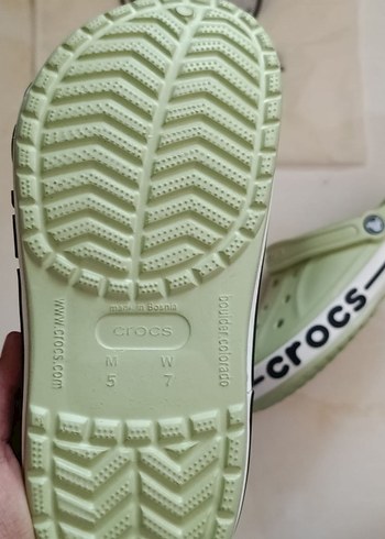 37 Beden Crocs Kadın Pastel Yeşil Terlik