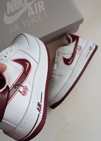 40 Beden beyaz Renk Nike Air Force 1 Kadın Beyaz Spor Ayakkabı