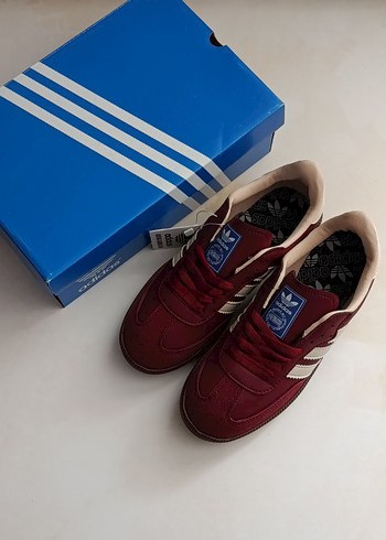 Bordo Adidas Erkek Spor Ayakkabı