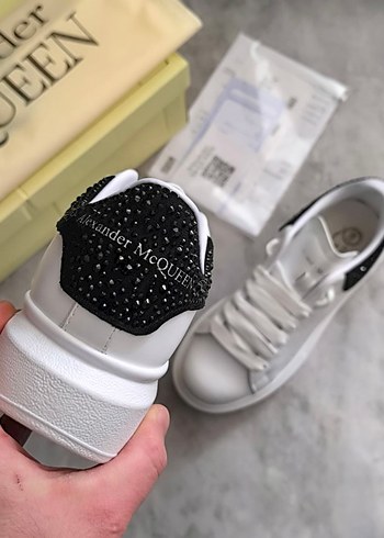 40 Beden beyaz Renk Beyaz Stiletto Topuklu Kadın Spor Ayakkabı
