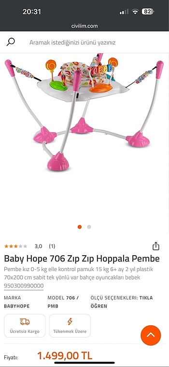 Prego Bebek hoppala