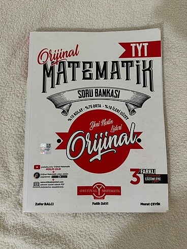 Tyt matematik test kıtabı