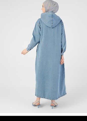 Refka Uzun Çıtçıtlı Trençkot_44/46/48 - Görsel 3