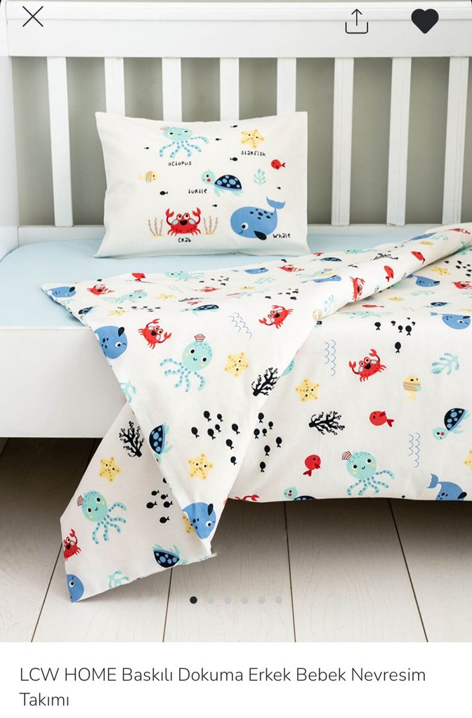 LCW HOME Erkek Bebek Baskılı Nevresim Seti - Görsel 2