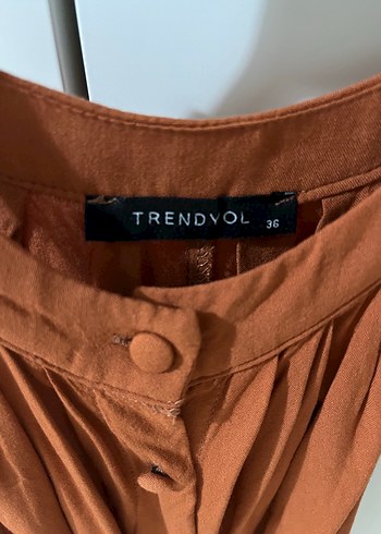 Trendyol & Milla Trendyolmilla Kiremit Elbise
