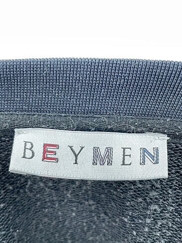 l Beden siyah Renk Beymen Sweatshirt %70 İndirimli.
