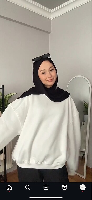 diğer Beden Rasal.co beyaz sweatshirt