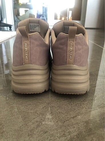 39 Beden ten rengi Renk Skechers Bej Spor Ayakkabı
