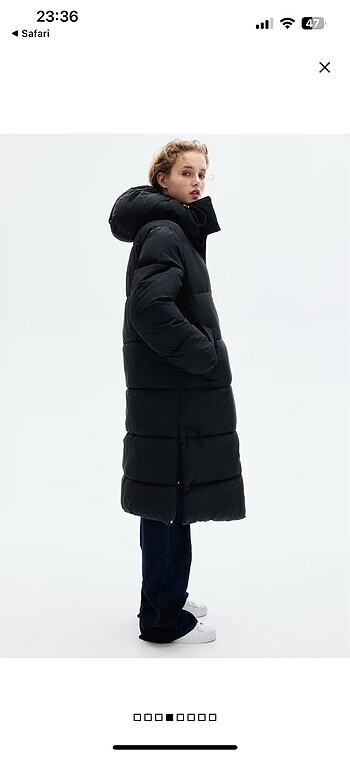 s Beden siyah Renk H&M siyah mont