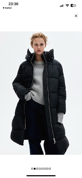 H&M H&M siyah mont