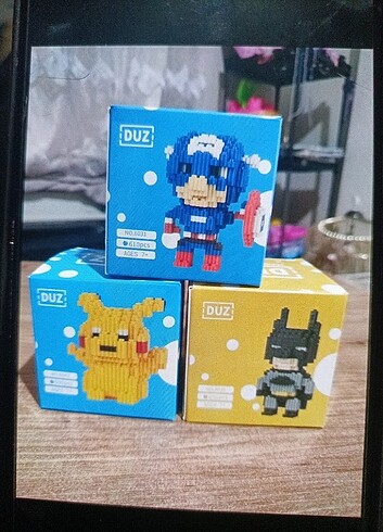 Diğer Pikachu Batman kaptan Amerika lego