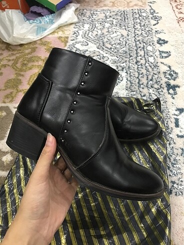 Bir kere giyildi şık yüksek bot