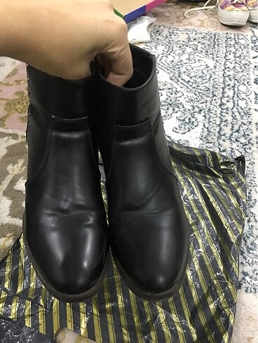 40 Beden Bir kere giyildi şık yüksek bot