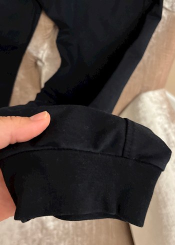 13-14 Yaş Beden Columbia Siyah Fermuarlı Erkek çocuk Eşofman Altı