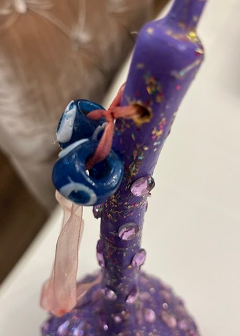 Mor Renkli Süslemeli susak - Görsel 3