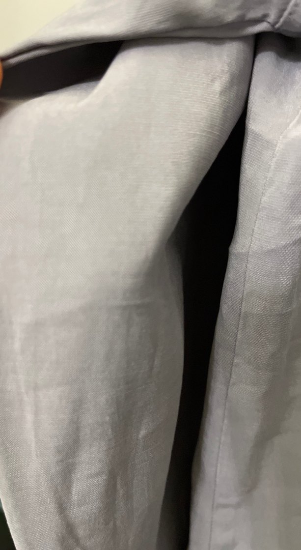 Gri kadın gömlek - Görsel 4