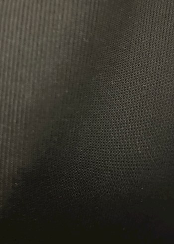 Siyah V Yakalı Uzun Kadın Triko Elbise - Görsel 2