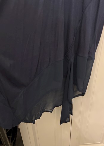 Lacivert Tunik V Yakalı - Görsel 2