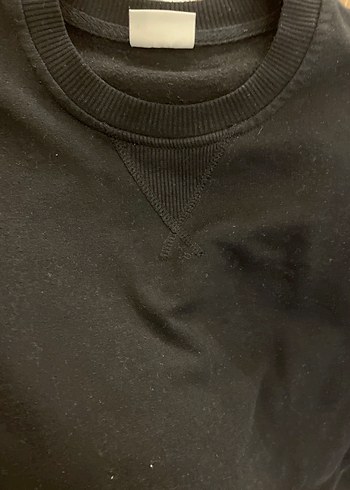 Defacto Siyah erkek Oversize Sweatshirt