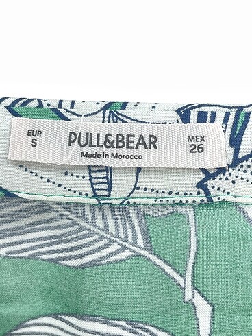 s Beden yeşil Renk Pull and Bear Gömlek %70 İndirimli.