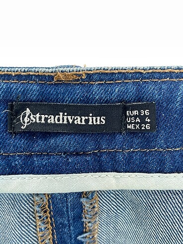 36 Beden mavi Renk Stradivarius Mini Etek %70 İndirimli.