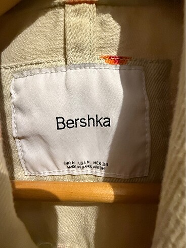 m Beden Bershka Oversize Desenli Ceket