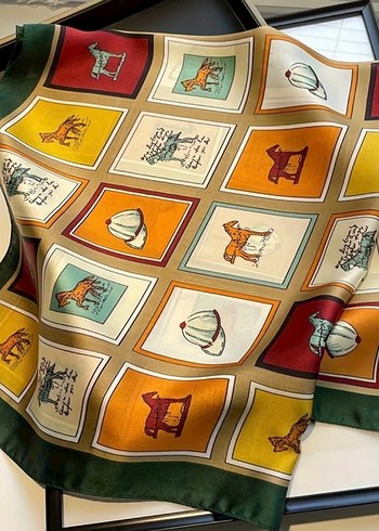 Hermes muadili çok satan Fular - Görsel 2