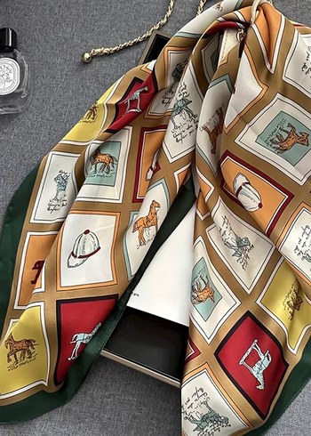 Hermes muadili çok satan Fular - Görsel 3