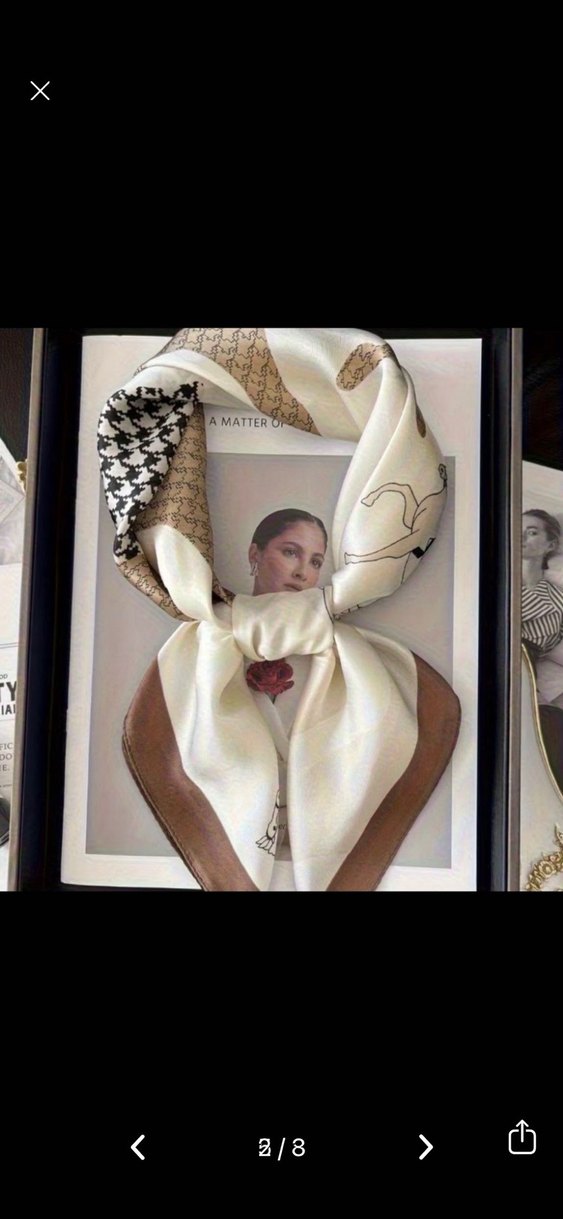 Hermes model Fular - Görsel 2
