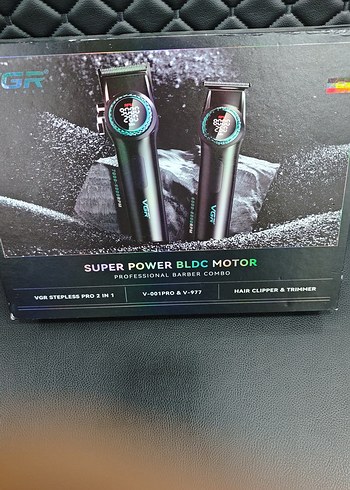 Kırmızı VGR Tıraş Makinesi Seti - Görsel 4