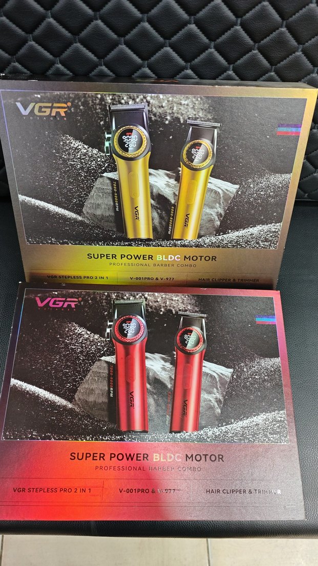 Kırmızı VGR Tıraş Makinesi Seti - Görsel 5